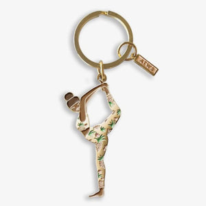 yoga key chain