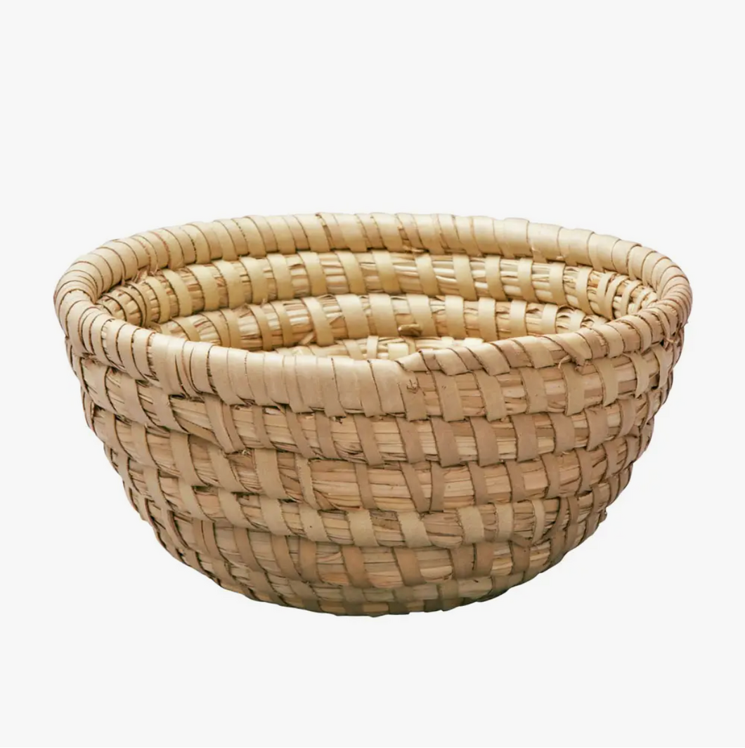 Small Kaisa Grass Basket Bowl