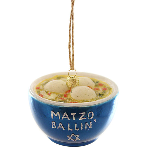 Bow of Matzo Soup Ornament 