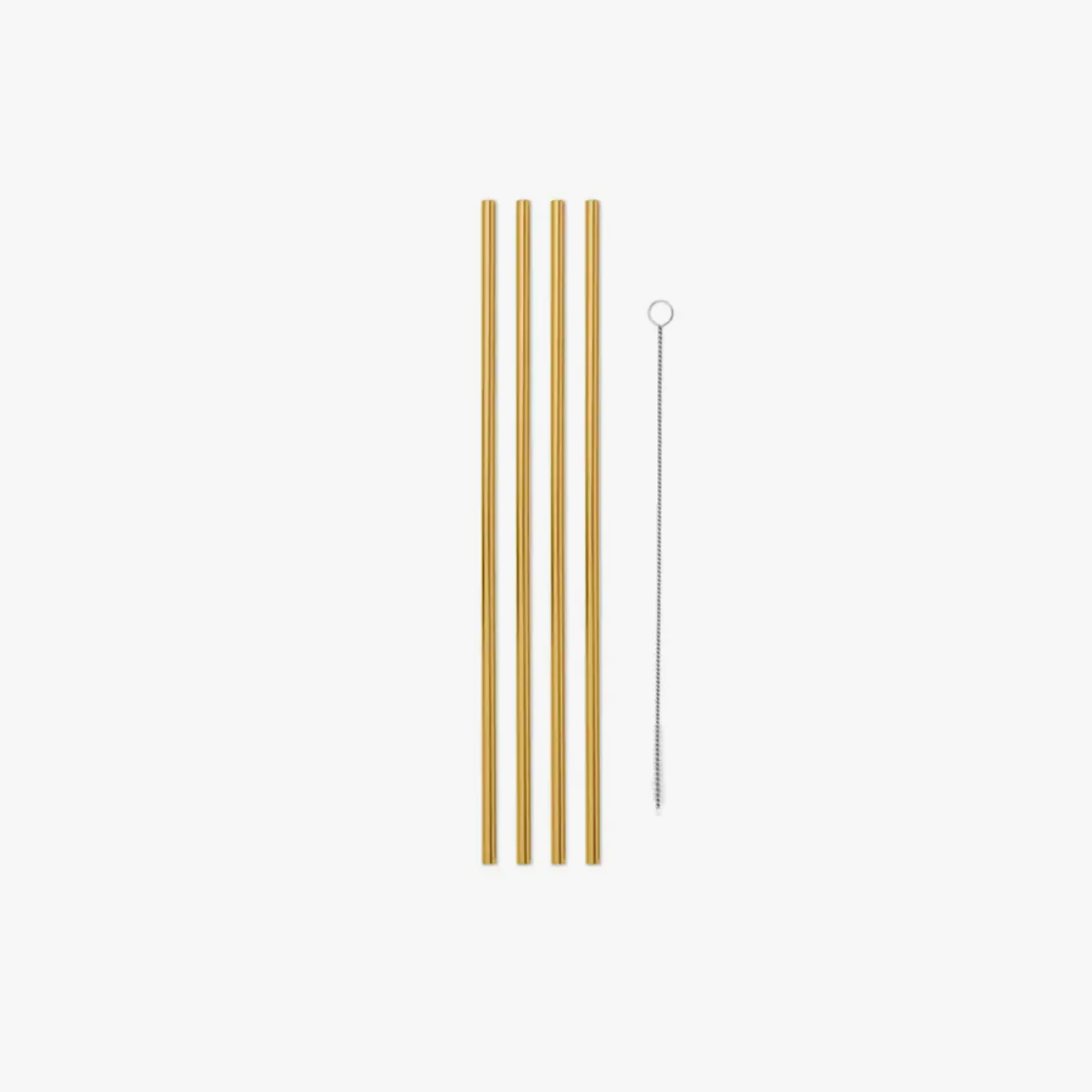 Porter Metal Straws, Set of 4