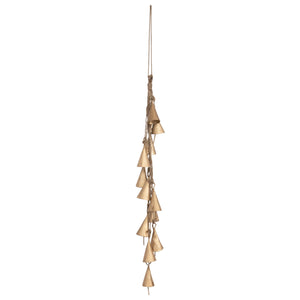 Hanging Metal Bell Cluster