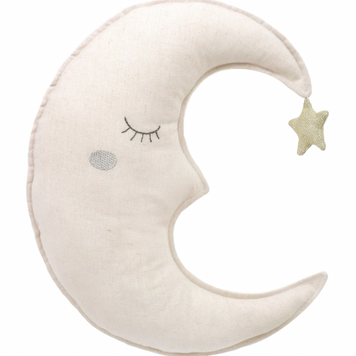 Crescent Moon Decor Pillow