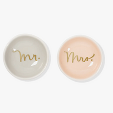 Load image into Gallery viewer, Mr. &amp; Mrs. Ring Dish Set
