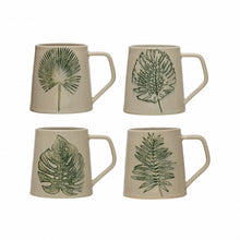 Load image into Gallery viewer, Crackled Leaf Mugs

