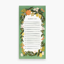 Load image into Gallery viewer, Citrus Floral Market Notepad
