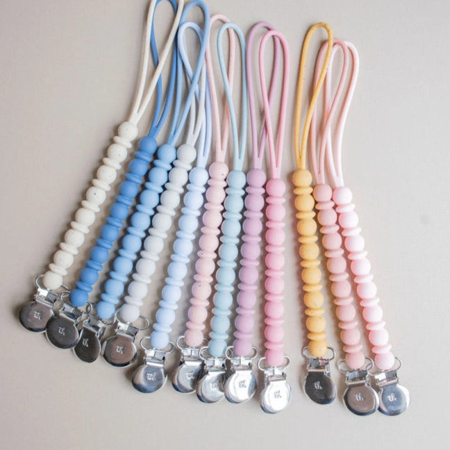 Silicone Pacifier // Toy Clips