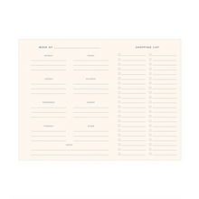 Load image into Gallery viewer, Retro Weekly Meal Planner
