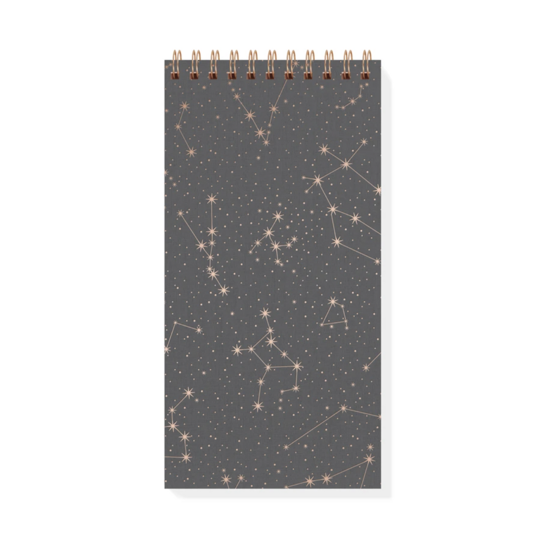 Tall Star Art Spiral Notepad