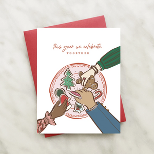 Together Christmas Cookie Holiday Card