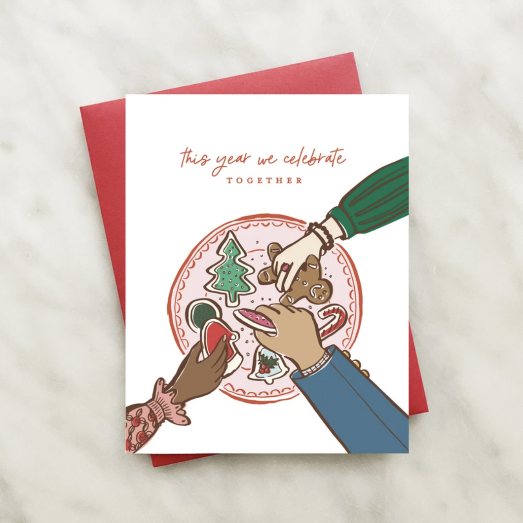 Together Christmas Cookie Holiday Card