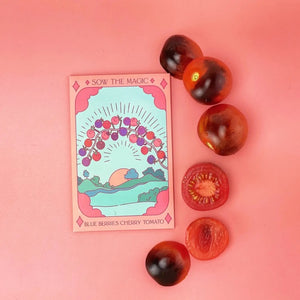 Tarot Garden + Seed Packet - Blueberry Cherry Tomato