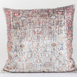 Vintage Distressed 24" Square Pillow